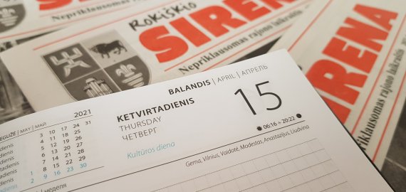Balandžio 15-oji Lietuvoje ir pasaulyje
