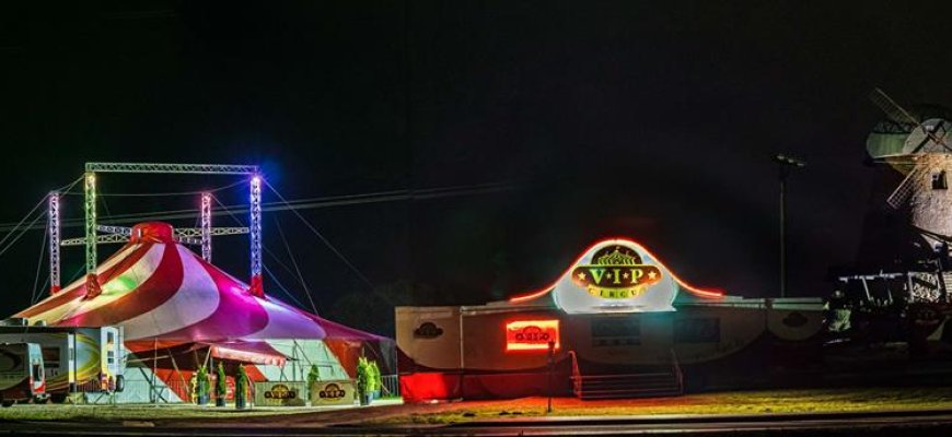 Obelių miestelyje – grandiozinis cirko „VIP Cirkas“ pasirodymas