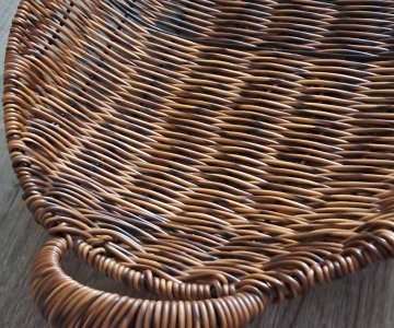 Didelė pinta lėkštė