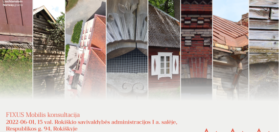 Konsultacija istorinių statinių valdytojams Rokiškyje