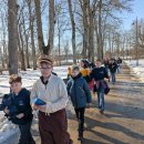 J. Tumo-Vaižganto progimnazija į Kovo 11-ąją žengė pažindami savo miestą (foto)