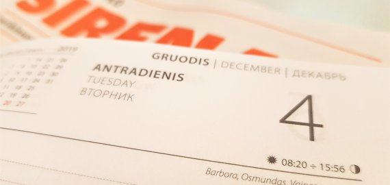 Gruodžio 4-oji Lietuvoje ir pasaulyje