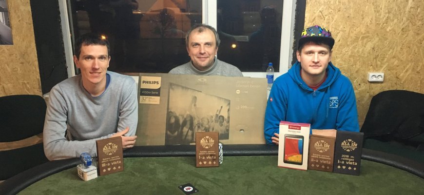 Rokiškio sportinio pokerio čempionate laimėtas televizorius