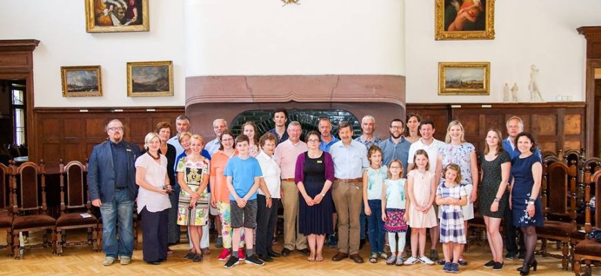 Tyzenhauzų palikuonys aplankė Rokiškį