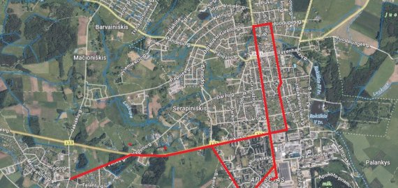 Autobusų maršrutas „Geležinkelio stotis-Psichiatrinė ligoninė-Miškų urėdija