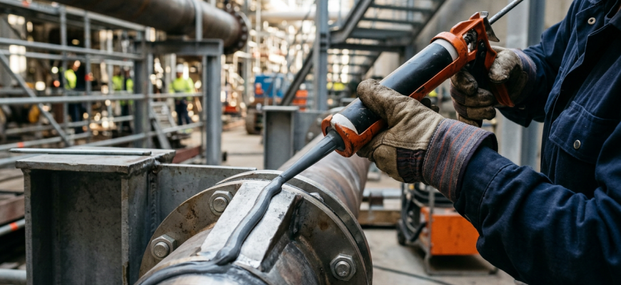 Efektyvus sandarinimas pramonėje ir statybose – ką svarbu žinoti