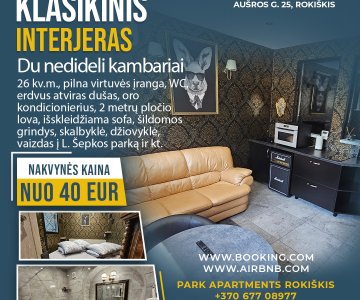 Apartamentų nuoma Rokiškyje