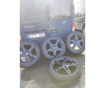 „Mercedes“ R19 ratlankiai su žieminėmis padangomis