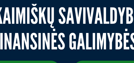 Kaimiškų savivaldybių finansinės galimybės