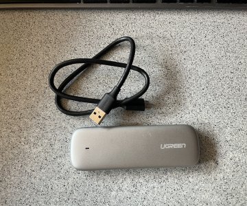 Išorinis NVME Ugreen su 256GB SSD Transend