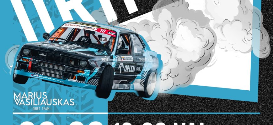 DRIFT SHOW ROKIŠKIS – galingas reginys miesto gimtadienio proga