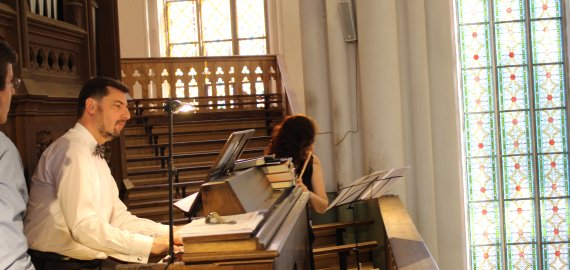 XX tarptautinio vargonų muzikos festivalio atidaryme – įspūdingas vargonų ir fleitos duetas (foto)