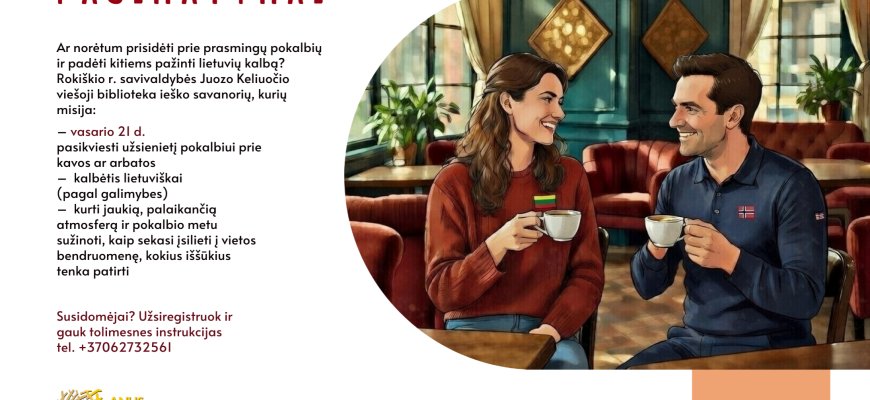 Tarptautinės gimtosios kalbos dienos proga – DVIKALBIAI PASIMATYMAI