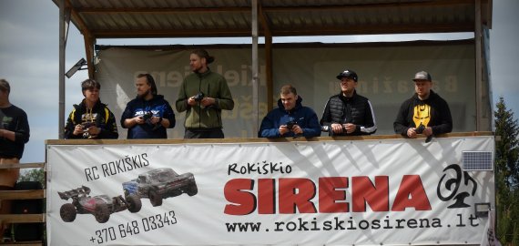 „RC Rokiškis“ trasoje šeštadienį vyko Lietuvos bekelės radijo bangomis  valdomų modelių čempionato  II etapas  (foto+video)