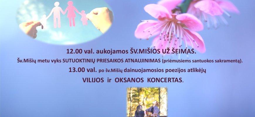Gegužės 13 d. Rokiškyje šeimos dienos šventė