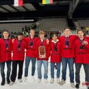 Lietuvos ledo ritulio jaunimo rinktinė namo parvežė bronzą