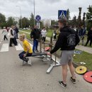 Kvietė išbandyti jėgos trikovininkų duoną (foto)