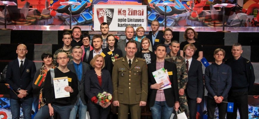 Skelbiamas 23-asis moksleivių konkursas „Ką žinai apie Lietuvos kariuomenę“