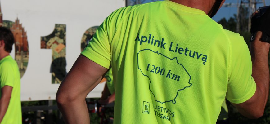 Rokiškis pasitiko 1200 km. dviračių žygio aplink Lietuvą dalyvius (foto+video)