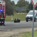 Avarija už viaduko: nuo smūgio iškrito variklis(foto)