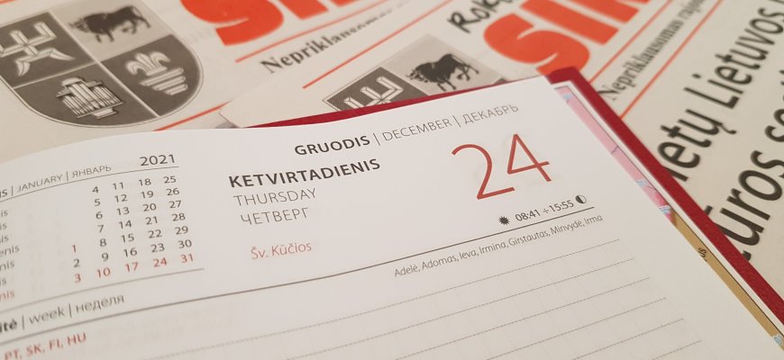 Gruodžio 24-oji Lietuvoje ir pasaulyje