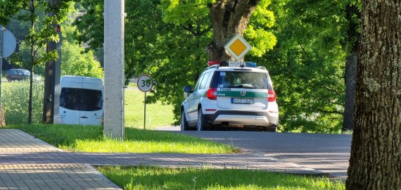 Apžiūros metu - galimai nelegalus radinys