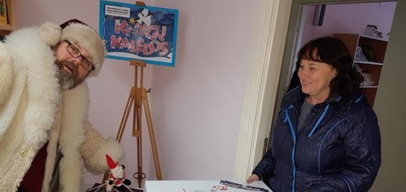 Kalėdų senelis nepamiršo ir 