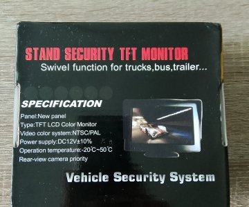 Automobilių monitorius (universalus)