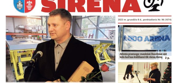 Penktadienio, gruodžio 8-osios „Rokiškio Sirena“ jau pakeliui pas Jus!