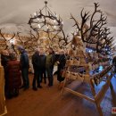 Rokiškio kraštas ir muziejus praturtėjo įspūdinga medžioklės trofėjų kolekcija – ją dovanojo J. ir S. Smalinskai (foto)