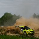 Pirmoji „Rokiškio Grand Rally“ diena: lyderiu tapo Deividas Gezevičius su Evaldu Kvederiu (foto)