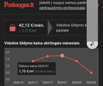 Nuomojamas 1 kambario butas Vilniuje