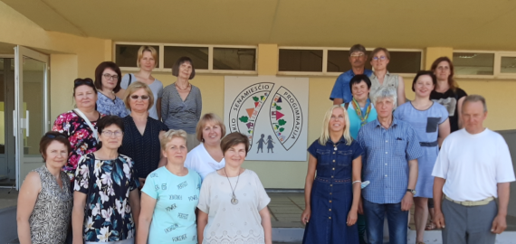 Senamiesčio progimnazijoje - Skuodo pedagogų vizitas