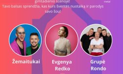 Padėkite nuspręsti: koks atlikėjas džiugins Rokiškio miesto gimtadienio šventėje?