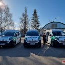 Rokiškio PK kieme – trys nauji automobiliai (foto)