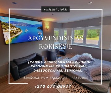 Apartamentų nuoma Rokiškyje