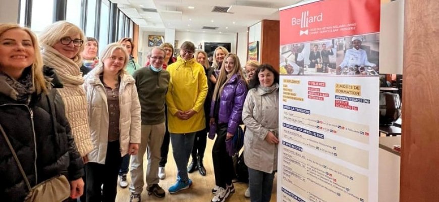 Projekto dalyviai savo kompetencijas tobulino Paryžiuje (foto)