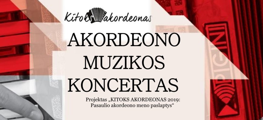 Spalio 9 d. į Rokiškio krašto muziejų atvyksta Vilniaus mokytojų namų Akordeonų orkestras „CONSONA“