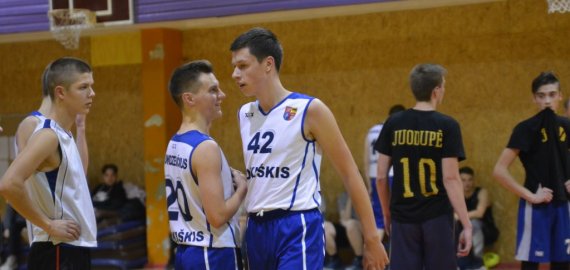 N. Spundzevičiaus vedami Rokiškėnai parklupdė Juodupės gimnaziją