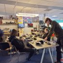 Sekmadienis ore – „Mokslo klube“ įvyko pirmosios dronų „mažylių“ varžybos (foto)