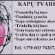 Kapų tvarkymo paslaugos