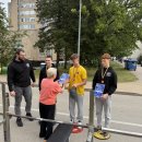 Kvietė išbandyti jėgos trikovininkų duoną (foto)