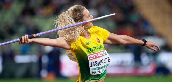 Kraštietė Liveta Jasiūnaitė  Europos čempionato finale užėmė šeštąją vietą
