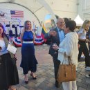 „Rokiškio Sirena“ ir JAV ambasados draugystė tęsiasi: žurnalistė buvo pakviesta į Nepriklausomybės  dienos minėjimą (foto)