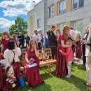 Kamajiškiai išlydėjo pavasarį ir... XXI-ąją abiturientų laidą (foto)