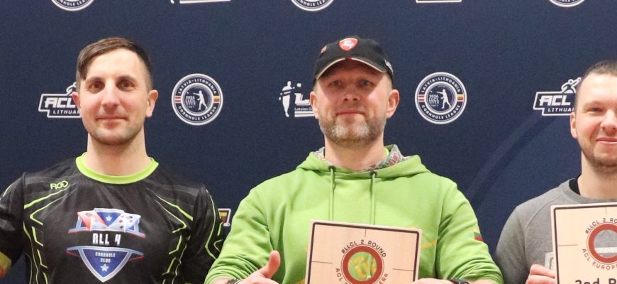 „Tėtis pats geriausias“: vaikų palaikymo įkvėptas R. Navikas triumfavo Lietuvos-Latvijos kornholo etape Klaipėdoje