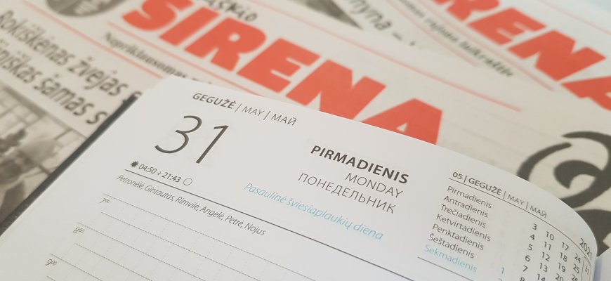 Gegužės 31-oji Lietuvoje ir pasaulyje