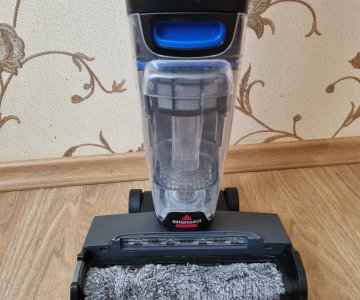 Plaunantis dulkių siurblys