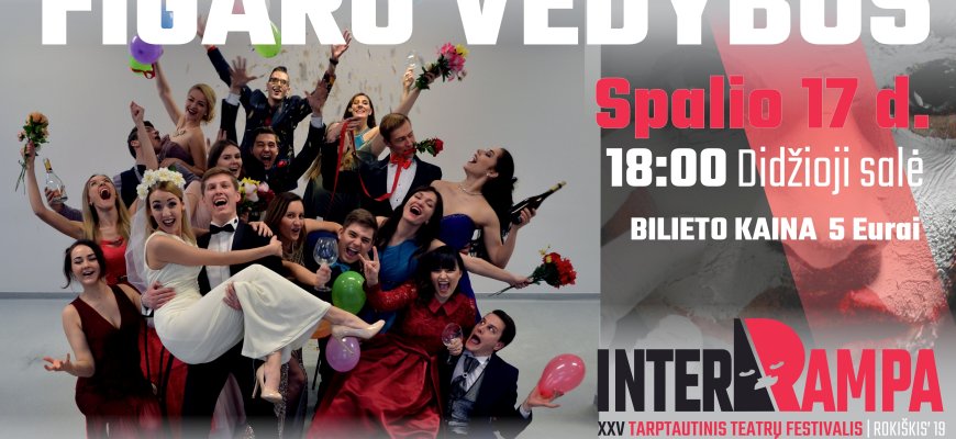Opera „Figaro vedybos” jau spalio 17 d. Rokiškio kultūros centre