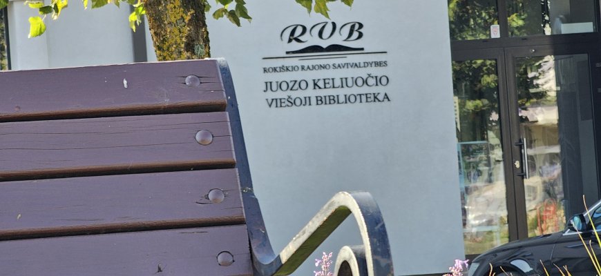 Rokiškio Juozo Keliuočio viešoji biblioteka kviečia